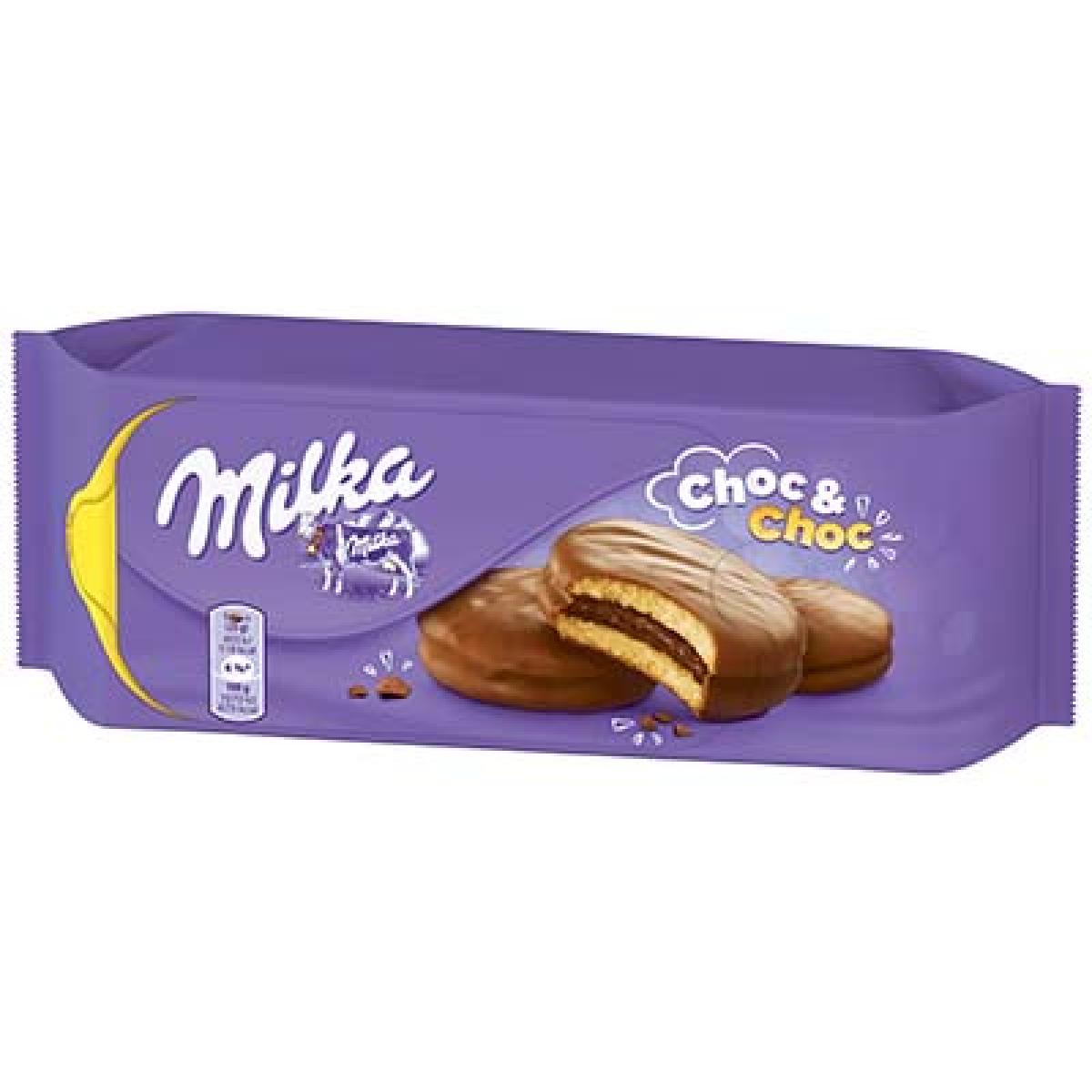 Milka Чок-Чок печенье бисквит 150g - YummyBox